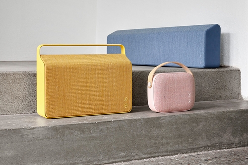 Vifa Copenhagen loudspeakers in soft Nordic colours